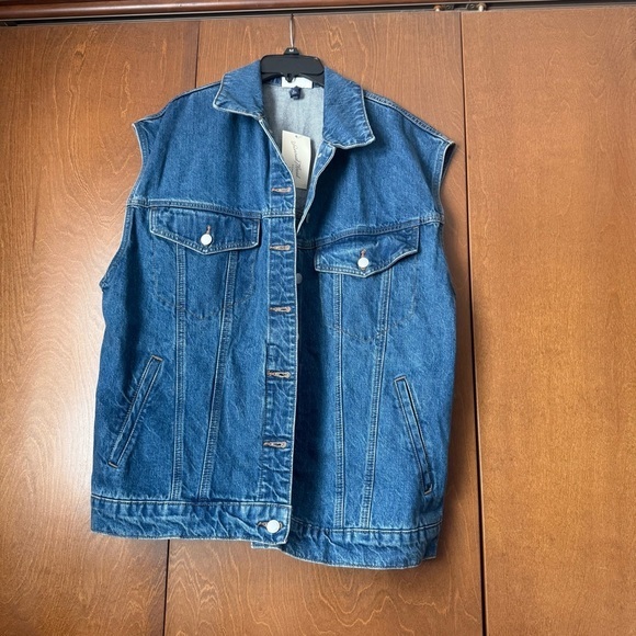 Universal Thread Jackets & Blazers - Universal Thread Blue Denim oversized Vest